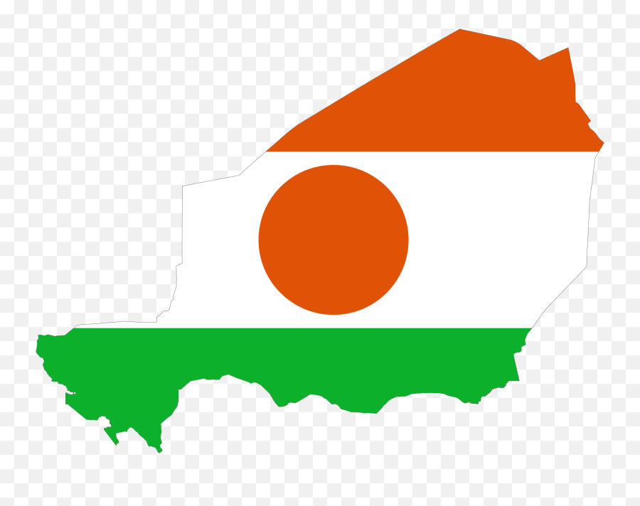 Niger Flag Map U2022 Mapsofnet - Niger Flag Png,India Map Png