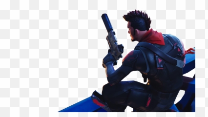 Sitting With A Gun Fortnite Thumbnail Template Png Image - Fortnite Free Thumbnail Template,Rifle Png