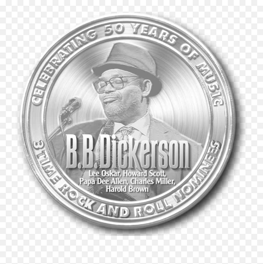 Morris Bb Dickerson U2014 - Coin Png,Medallion Png