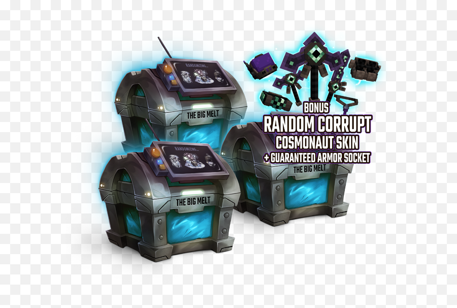 Corrupt Cosmonaut - Portable Network Graphics Png,Loot Box Png