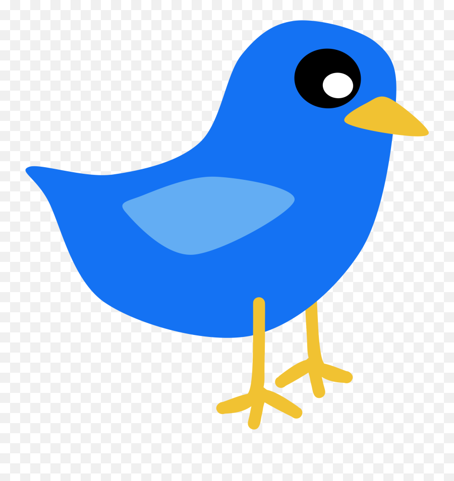 Download Blue Bird Vector Art Clipart - Blue Bird Cartoon Easy Png,Blue Bird Png