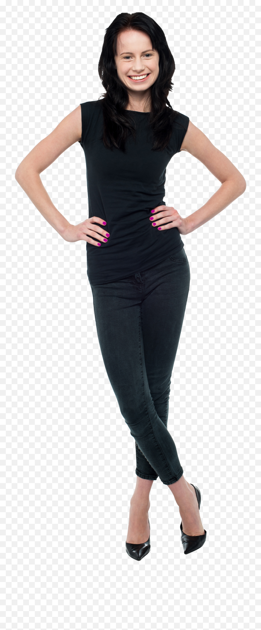 Standing Girl PNG Image for Free Download
