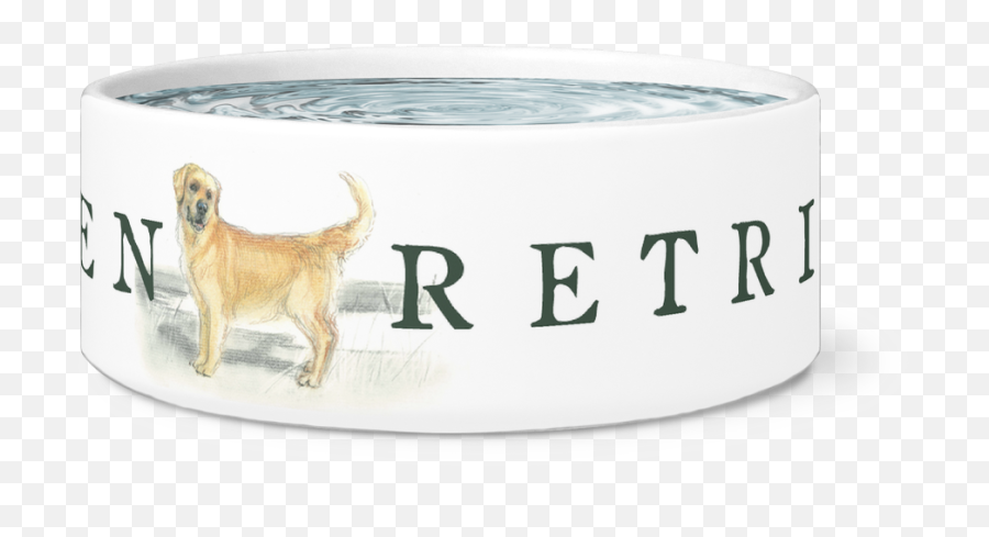 Golden Retriever Bowl - Coal Fire Full Size Png Download Golden Retriever,Golden Retriever Transparent Background