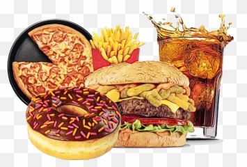 Cheeseburger Veggie Burger Junk Food - Transparent png