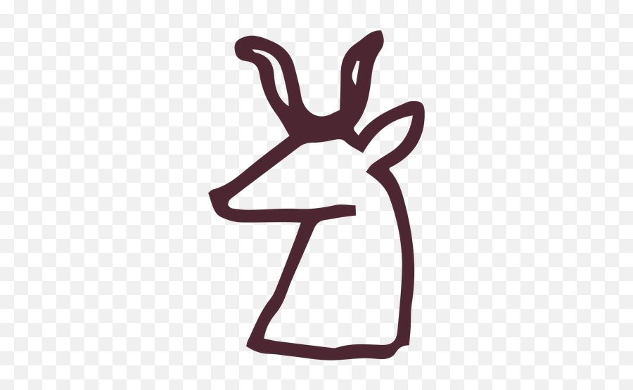 Egyptian Hieroglyphics Deer Symbol - Deer Hieroglyphics Png,Hieroglyphics Png