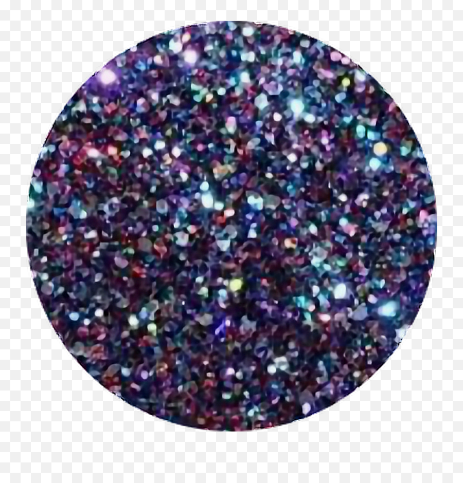 Download Glitter Circle Confetti Sparkles Holo Aesthetic - Sparkle Bling Png,Purple Glitter Png