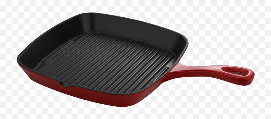 Square Non - Stick Frying Cast Iron Grill Pan For General Frying Pan Png,Pan Transparent