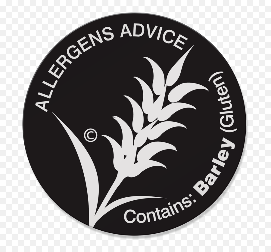 Allergen Information Labels U2014 Colorscan Imaging Products Ltd - Barley Allergen Label Png,Barley Png