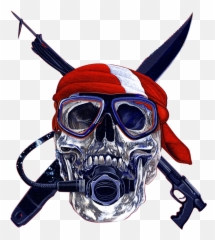 Download Scuba Skull - Skull Scuba Diver Png Image With No Scuba Diving Skull,Scuba Diver Png