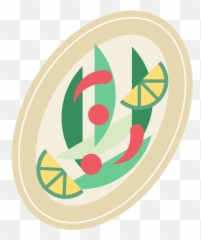 Spicy Green Papaya Salad Icon Of Flat - Emblem Png,Spicy Png