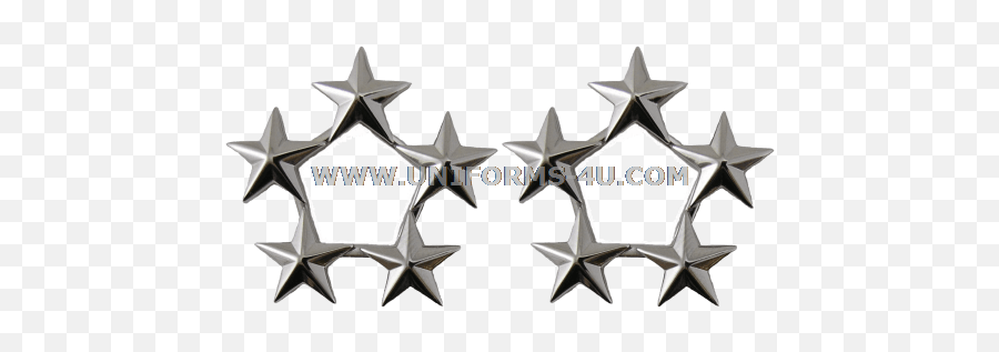 Air Force Or Fleet Admiral 5 - Us Army 5 Star General Rank Png,Army Star Png
