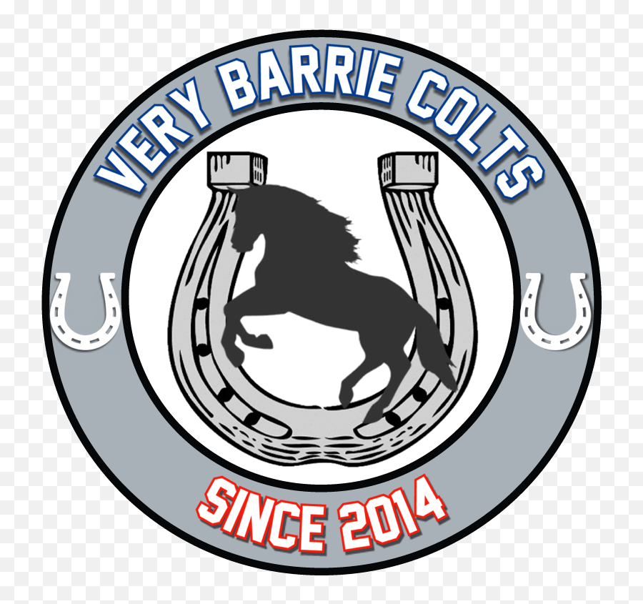 Barrie Colts Unveil 25th Anniversary Logo Ohl - Very Horseshoe Clip Art Png,25th Anniversary Logo