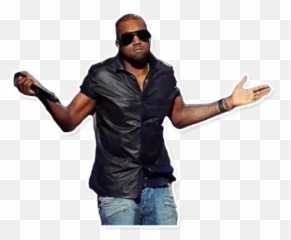 Sticker Maker - Kanye West Shrug Png