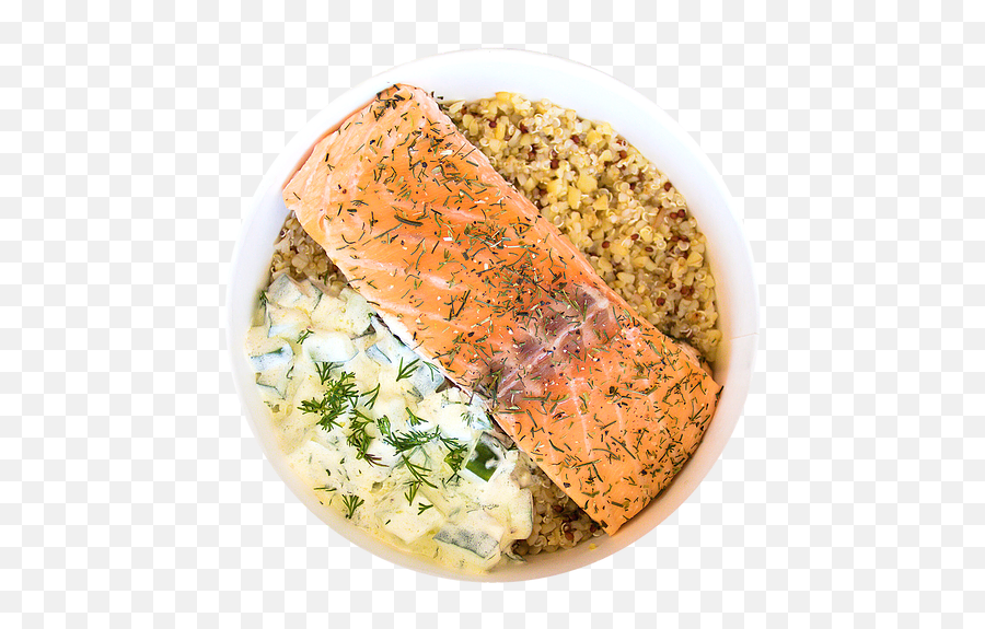 Healthy Food Plat Du Jour By Aura - Salmon Png,Salmon Png