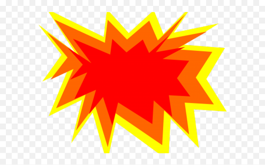 Red Starburst Png - Starburst Clipart Bomb Blast Clip Art Explode Png,Explosion Transparent