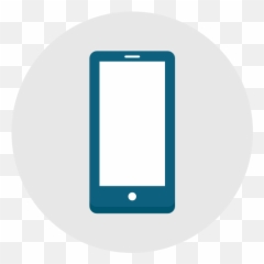 Phone Android Iphone Smartphone Telephone Free Icon Of - Circle png