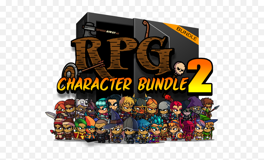 Role Playing Games Character Bundle Game Art Partners - Cartoon Png,Rpg Png