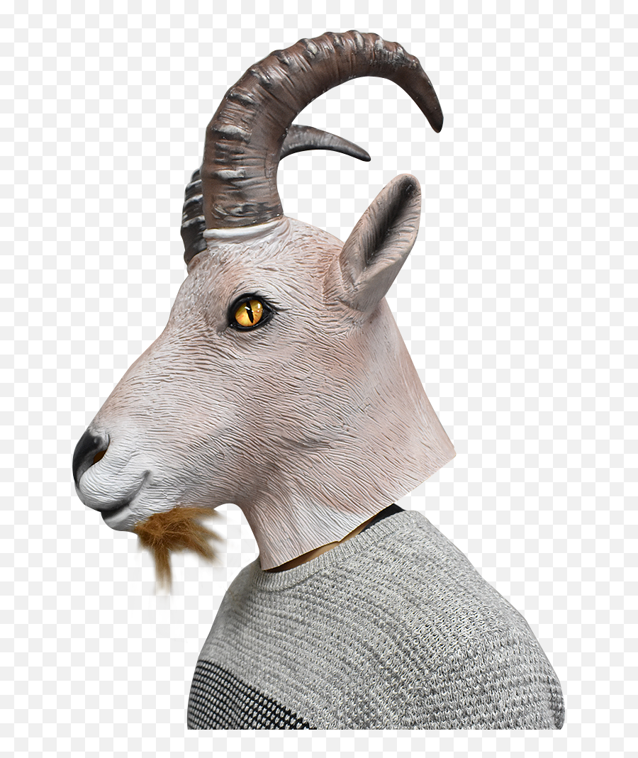 Download Goat Head Mask Hd Png - Costume,Goat Head Png