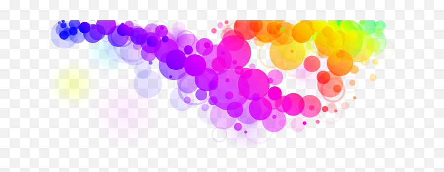Colorful Bubbles Png - Transparent Color Bubbles Png,Underwater Bubbles Png