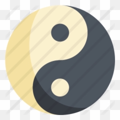 Yin Yang Symbol - Free wellness icons Circle png