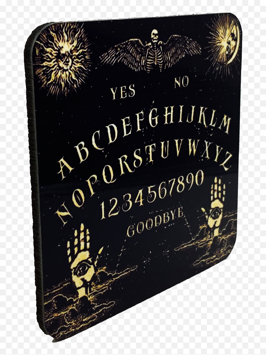 Gothic Ouija Board Drink Coaster - Accipitriformes Png,Ouija Board Png