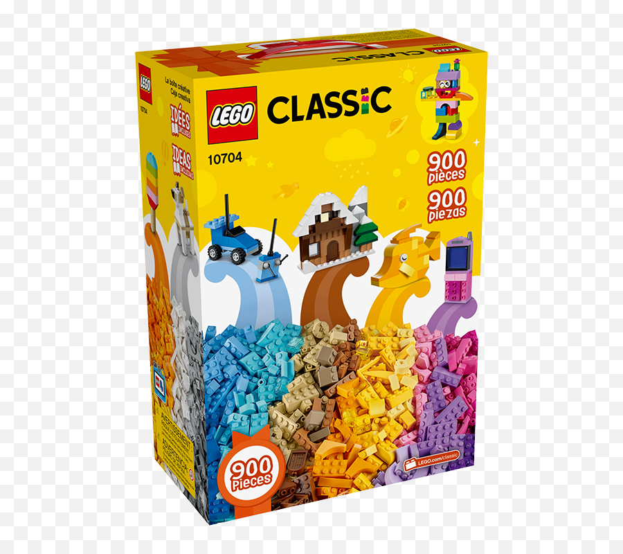 Download Lego Classic Creative Box - 10704 Png Image 900 Piece Lego Set,Legos Png