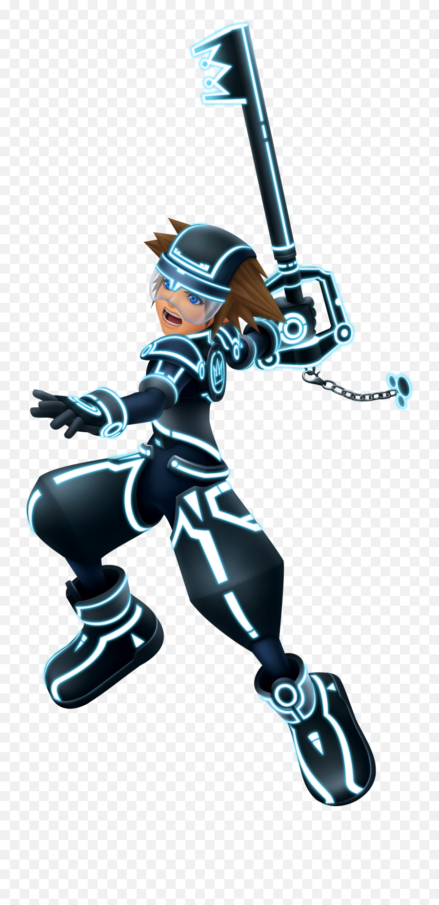 Kingdom Hearts Sora Tron - Kingdom Hearts Dream Drop Distance The Grid Png,Tron Png