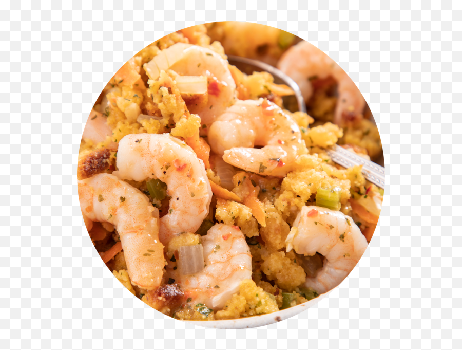 Garlic Herb Shrimp Stuffing - Gambas Al Ajillo Png,Stuffing Png