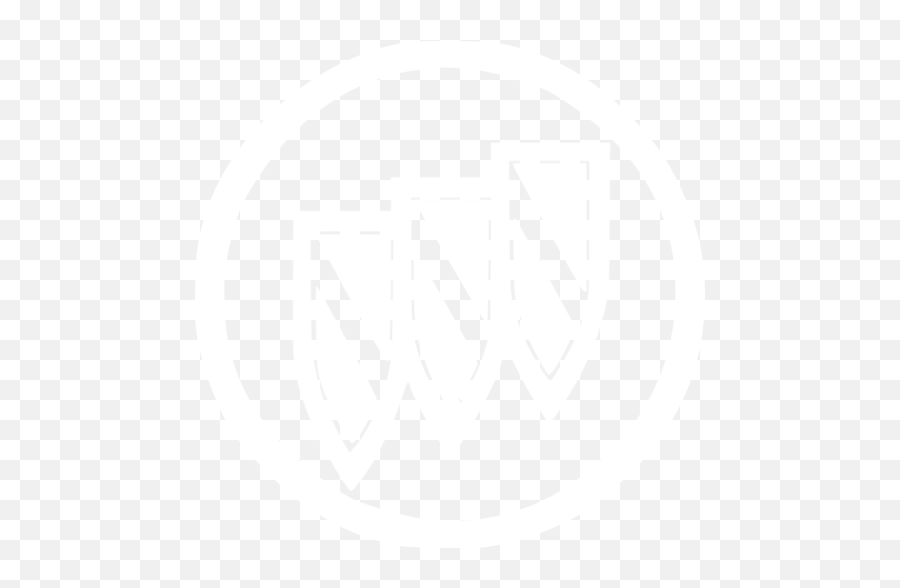 White Buick Icon - Buick Logo White Png,Buick Logo Png