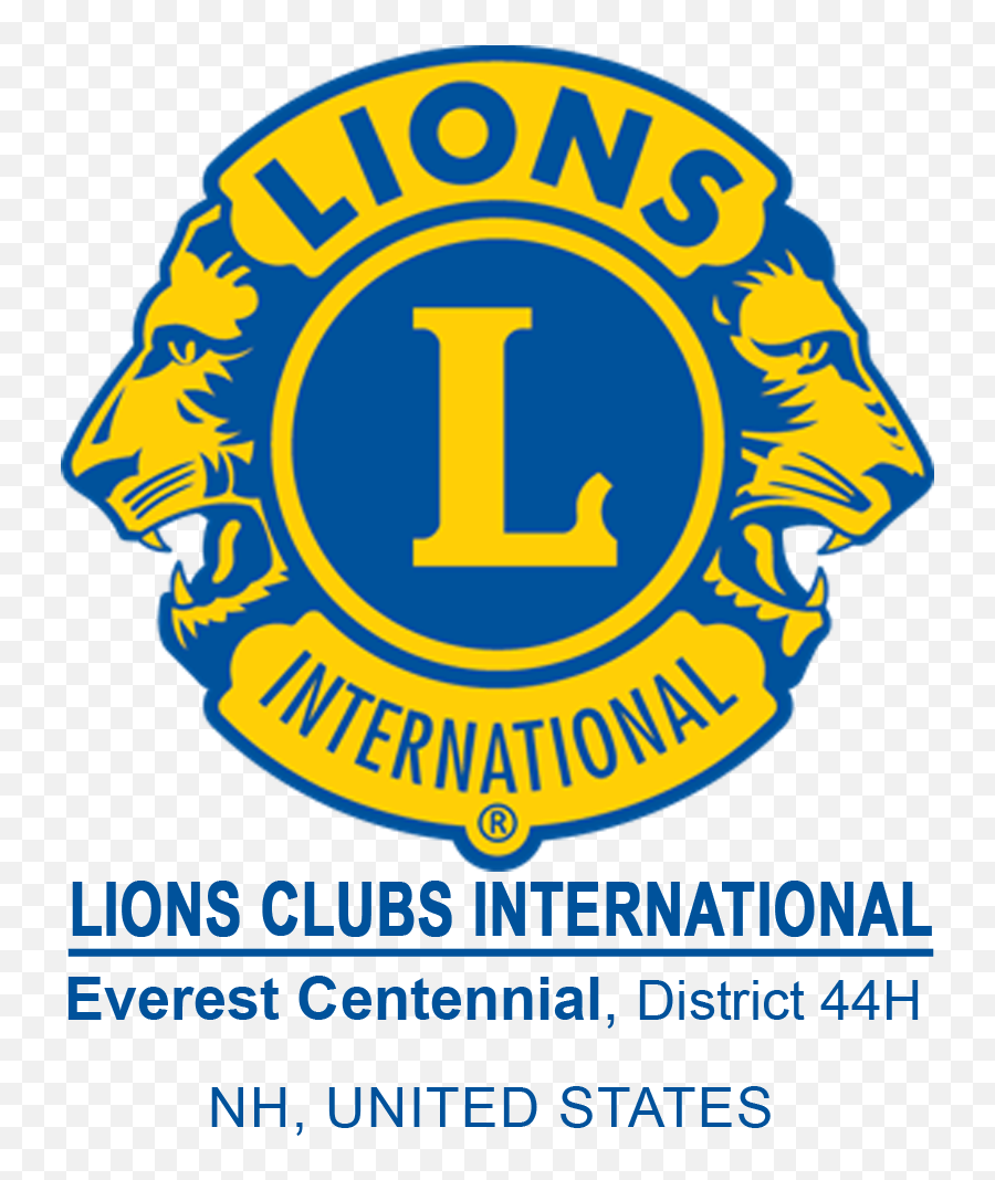 Lions Club District 44h Nh - Lions Club International Png,Lions International Logo