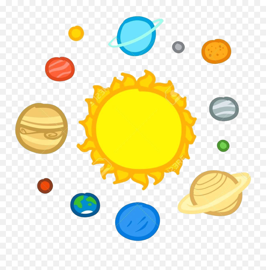 Solar System Planet Transparent Image - Solar System Planet Clipart Png,Planet Transparent