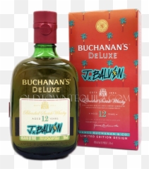 Buchanans Deluxe J Balvin 12 Year - Buchanan Whiskey J Balvin Png,Buchanan's Png