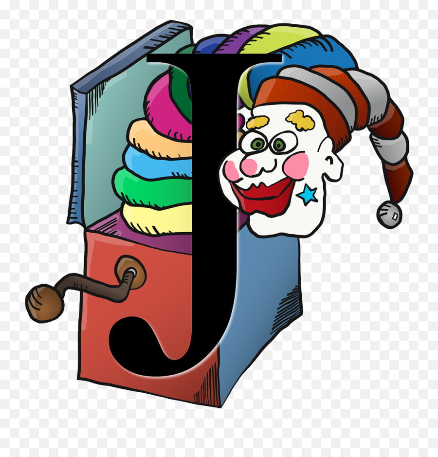 Box J With Letter - Fictional Character Png,Jack In The Box Png