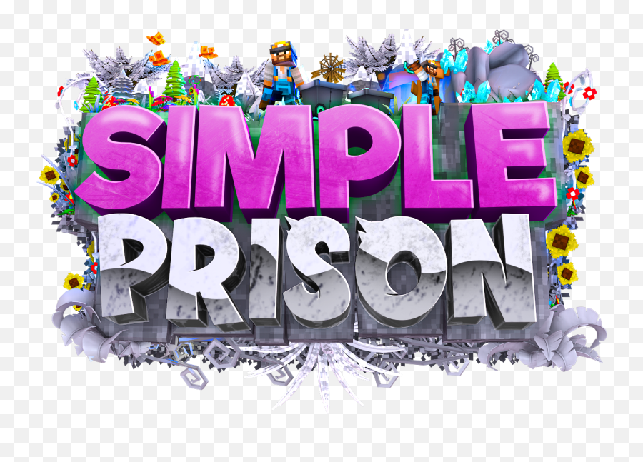 Simple Prison - Minecraft Server Topg Prison Server Minecrsft Png,Minecraft Server Logo