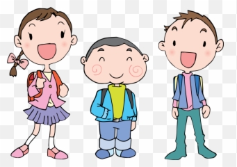 Smilehappysharing Png Clipart - Royalty Free SVG 3 Students