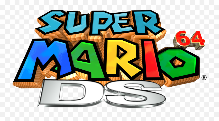 Download Hd Super Mario 64 Ds - Super Mario 64 Ds Png,Mario Logo Transparent