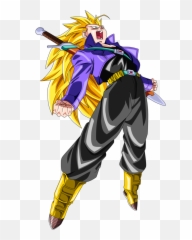 Ssj3 Future Trunks By Boscha196 Png