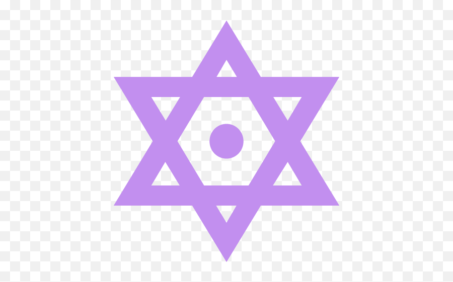 Star Of David - Hexagram Png,Star Of David Icon