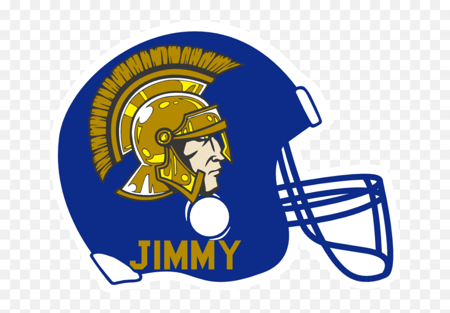 Personalized Football Helmet Car Magnet - Blue Football Helmet Png,Nfl Helmet Icon