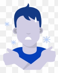 14 Reasons You Have Chills Buoy Health - Man Feeling Cold Transparent png