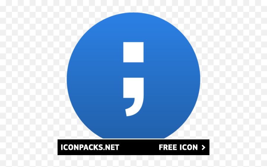 Free Semicolon Icon Symbol Png Svg Download - Vertical,Bulet Icon
