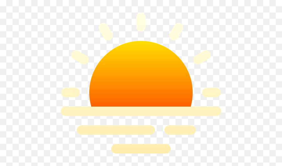Sunset - Free Nature Icons Dot Png,Sunset Icon