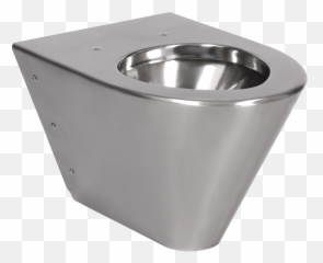 Stainless Steel Hanging Toilet - Nerez Zavesne Wc png