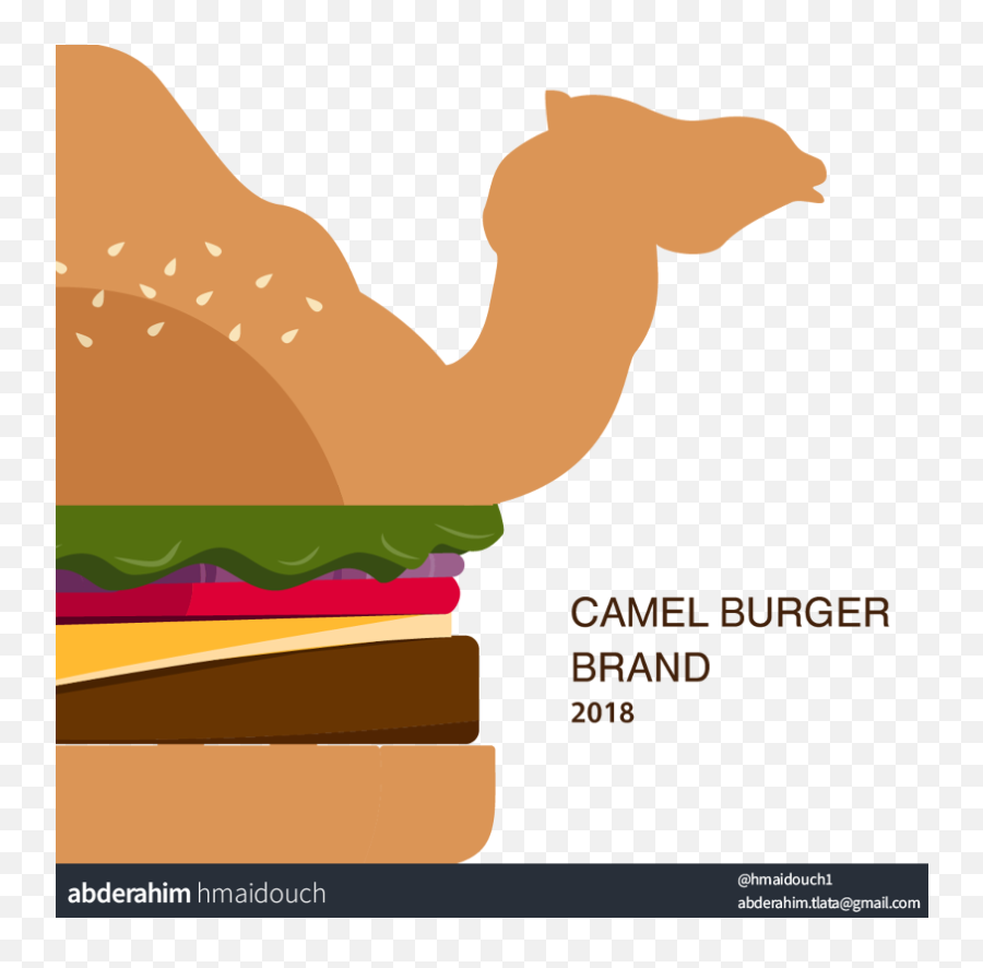 Camel Burger Logo - Arabian Camel Png,Camel Logo