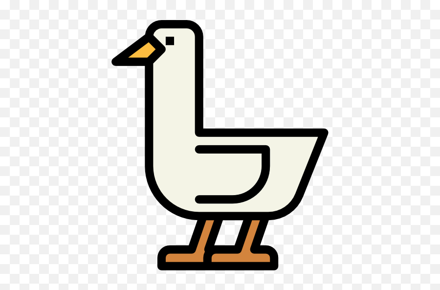 Goose - Free Animals Icons Empty Png,16 X 16 Pixel Icon