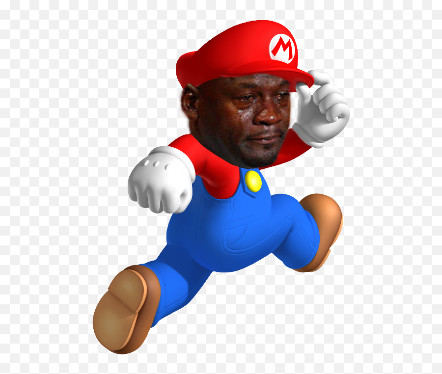 Michael Jordan Crying Png Freeuse Stock - Super Mario 3d Land Png,Michael Jordan Crying Png