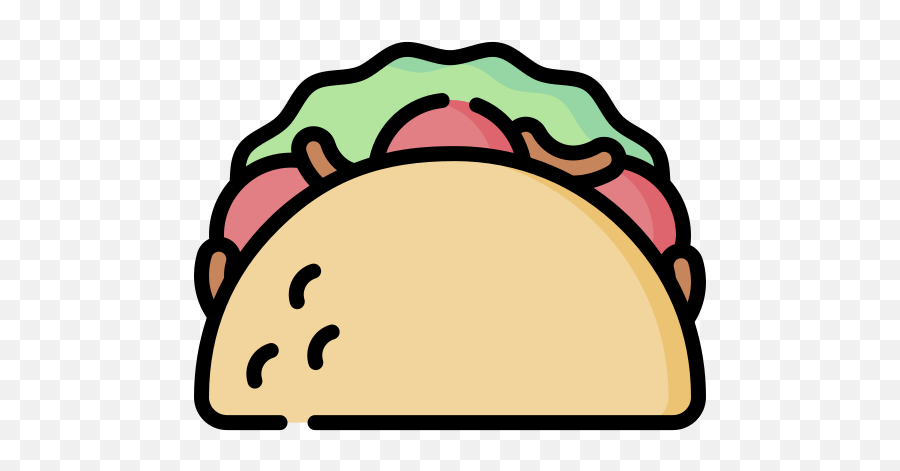 Taco - Free Food And Restaurant Icons Taco Png,Recolor Icon