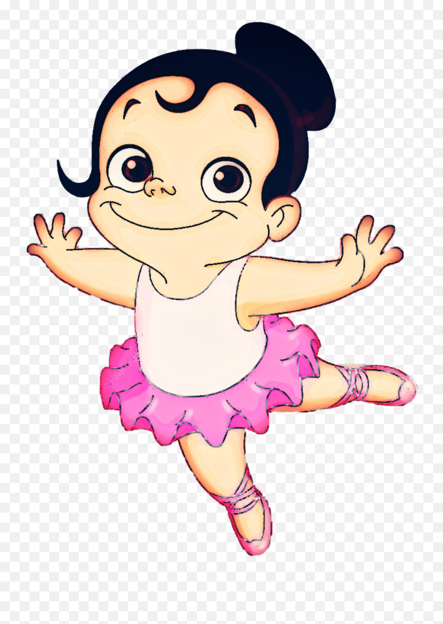 Littlegirl Tutu Ballet Brunette Dance - Clip Art Png,Dance Clipart Png
