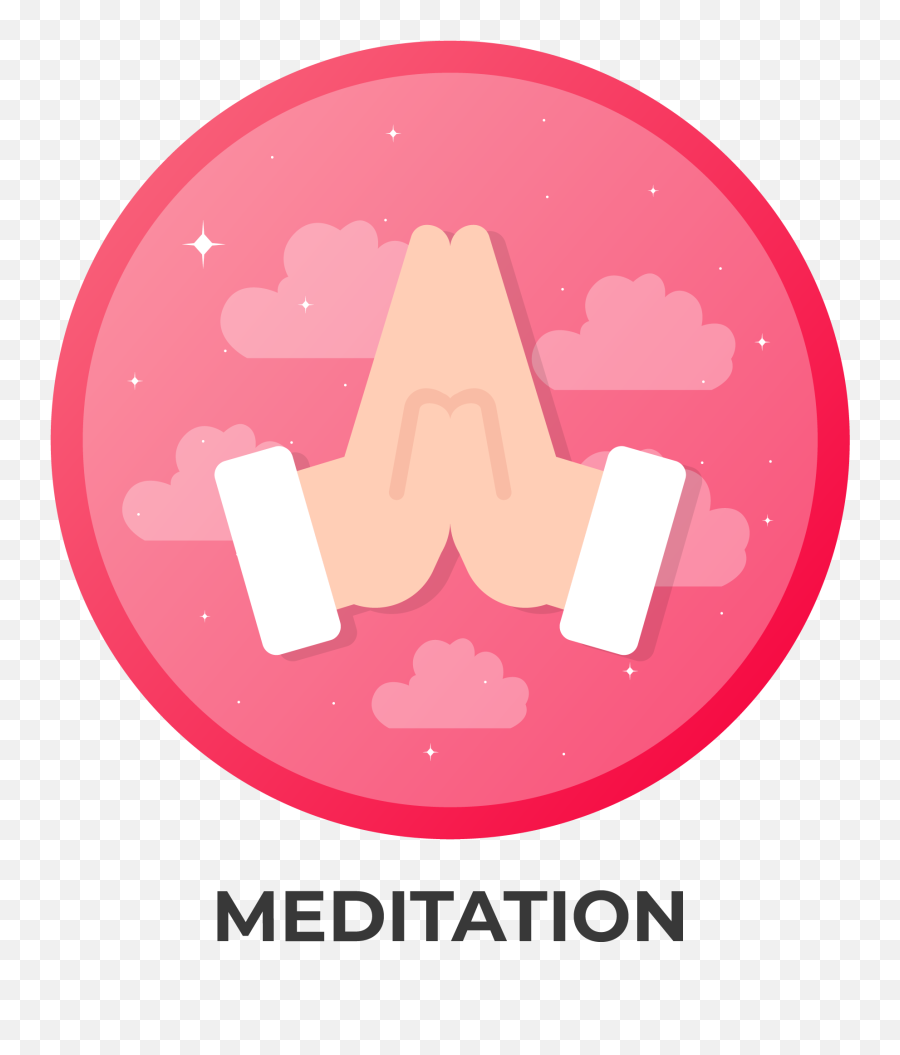 Flat Icon Mental Health - Meditation Graphic By Uppoint Language Png,Meditation Icon