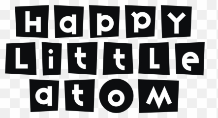 Happy Little Atom Logo Png Transparent U0026 Svg Vector - Graphic Design